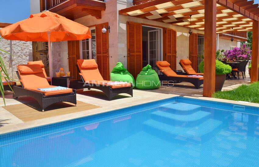 Villa Meublée 3 Chambres Avec Piscine À Kalkan, Antalya 3