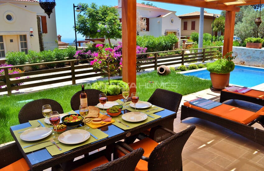 Villa Meublée 3 Chambres Avec Piscine À Kalkan, Antalya 9