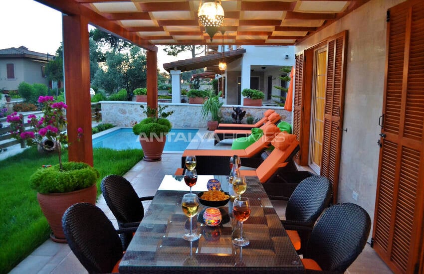 Villa Meublée 3 Chambres Avec Piscine À Kalkan, Antalya 7