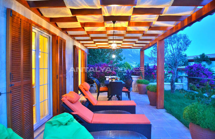 Villa Meublée 3 Chambres Avec Piscine À Kalkan, Antalya 6