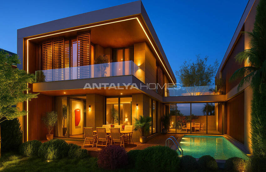 Villas Spacieuses Et Élégantes Avec Piscine À Antalya Döşemealtı 1