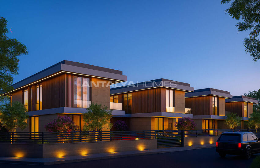 Villas Spacieuses Et Élégantes Avec Piscine À Antalya Döşemealtı 5