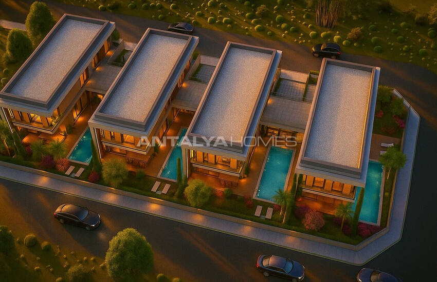 Villas Spacieuses Et Élégantes Avec Piscine À Antalya Döşemealtı 6