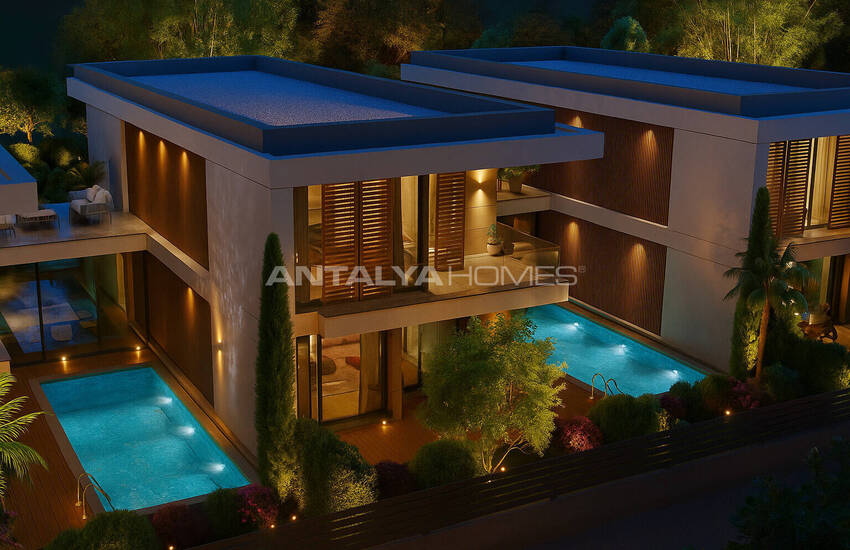 Villas Spacieuses Et Élégantes Avec Piscine À Antalya Döşemealtı 2