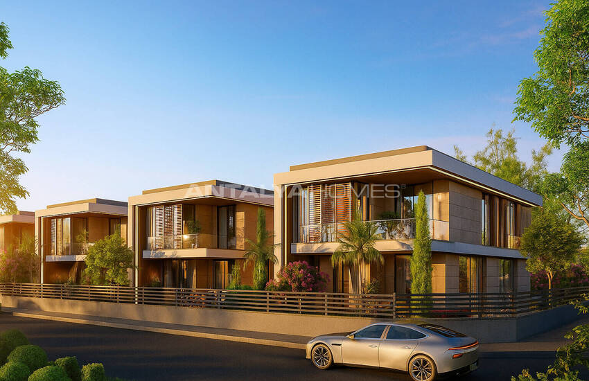 Villas Spacieuses Et Élégantes Avec Piscine À Antalya Döşemealtı 8