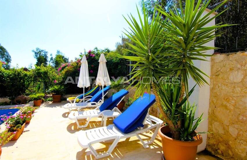 شقة مطلة على البحر مع مسبح مشترك في كاش، أنطاليا 4