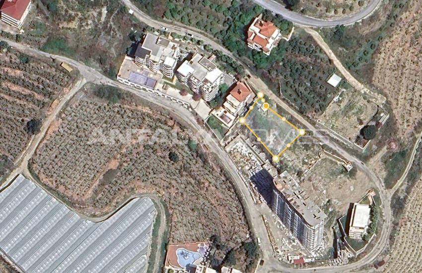 Baugrundstück Mit Meerblick In Alanya Mahmutlar 3