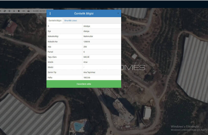 Baugrundstück Mit Meerblick In Alanya Mahmutlar 4