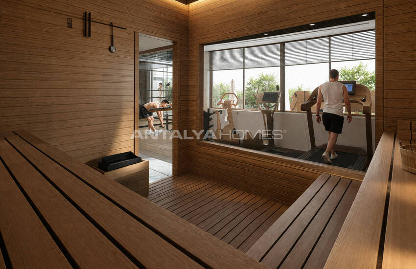 Flats with Unique Views and Social Facilities in Büyükhasbahçe 7