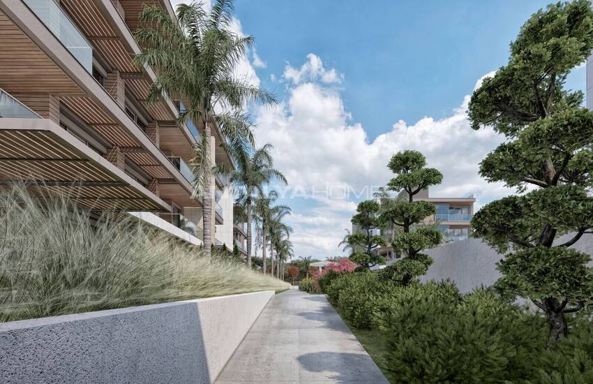 Flats in a Secure Complex with Pools in Antalya Uncalı 6