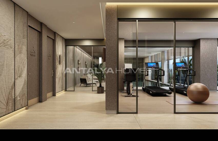 Flats in a Secure Complex with Pools in Antalya Uncalı 11