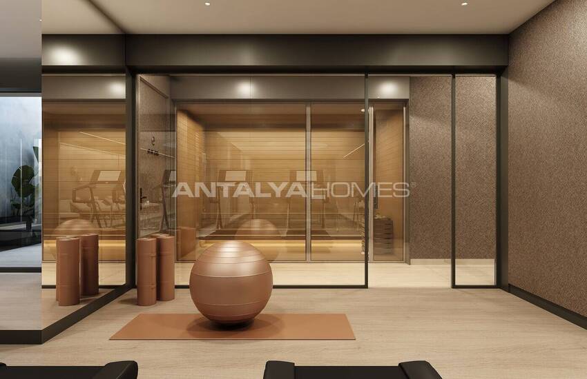 Flats in a Secure Complex with Pools in Antalya Uncalı 8