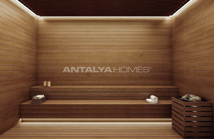 Flats in a Secure Complex with Pools in Antalya Uncalı 13