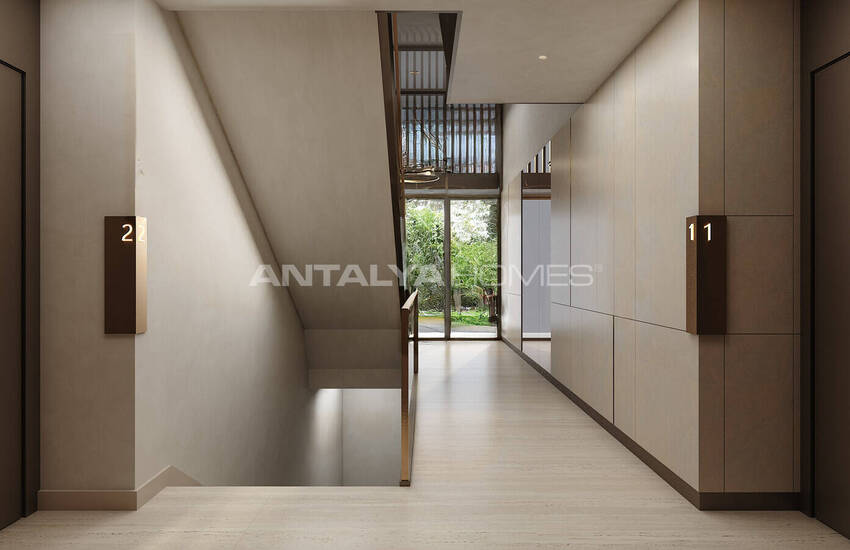 Flats in a Secure Complex with Pools in Antalya Uncalı 9