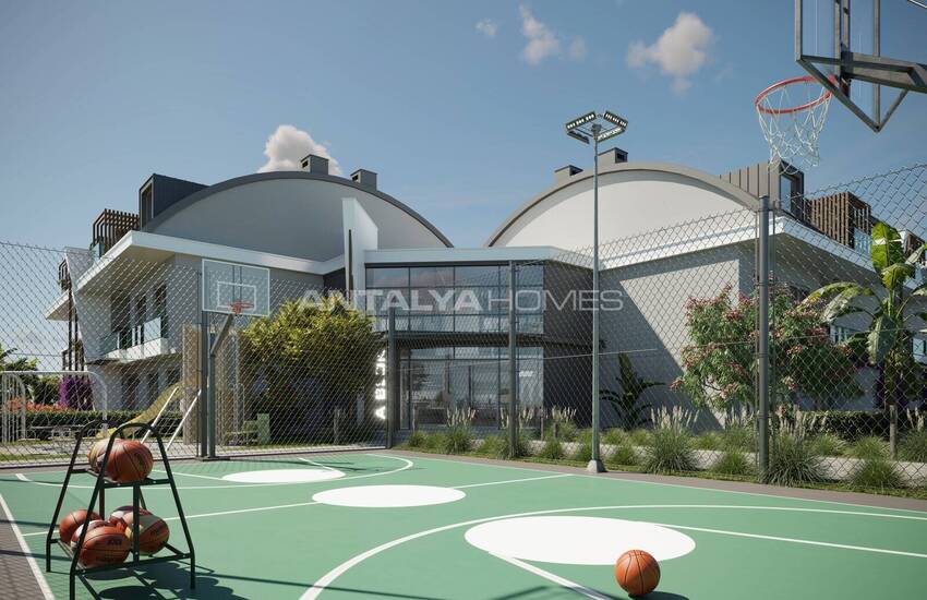 Flats in a Complex with Rich Amenities in Antalya Lara 3