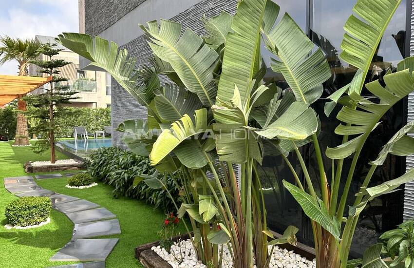 فيلا مفروشة مع مسبح مُدفأ في أنطاليا، كادري 14