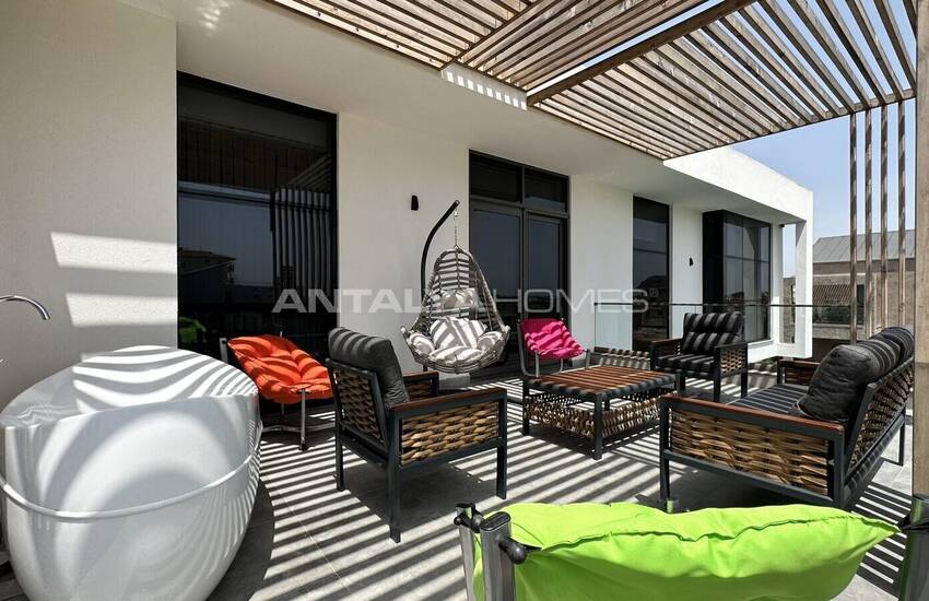 فيلا مفروشة مع مسبح مُدفأ في أنطاليا، كادري 4