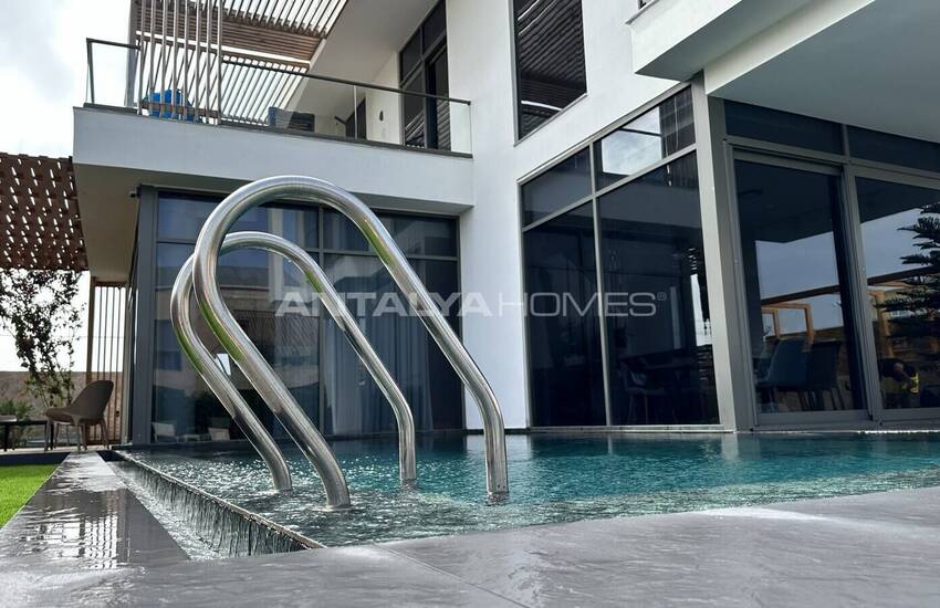 فيلا مفروشة مع مسبح مُدفأ في أنطاليا، كادري 6