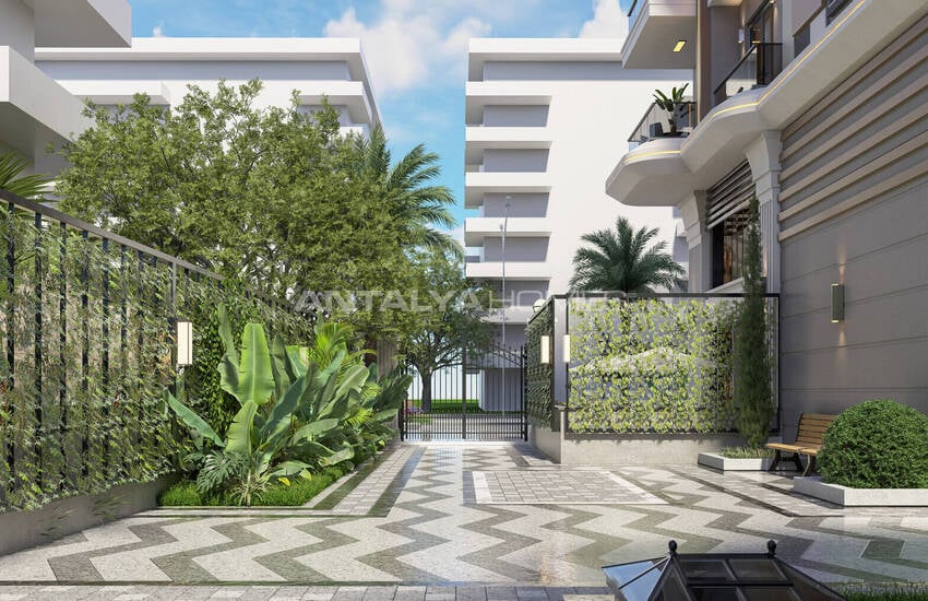 Sea View Flats in a Complex with Pool in Alanya Mahmutlar 12