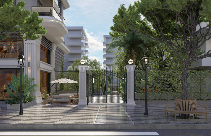 Sea View Flats in a Complex with Pool in Alanya Mahmutlar 11