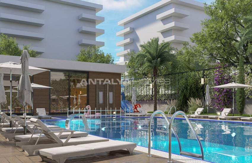 Sea View Flats in a Complex with Pool in Alanya Mahmutlar 6