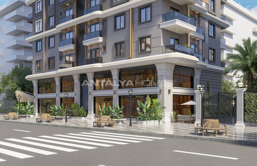 Sea View Flats in a Complex with Pool in Alanya Mahmutlar 7