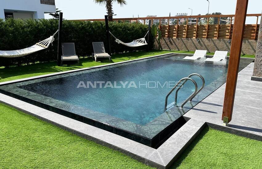 1-bedroom Duplex Villa with Pool and Garden in Antalya Kadriye 8