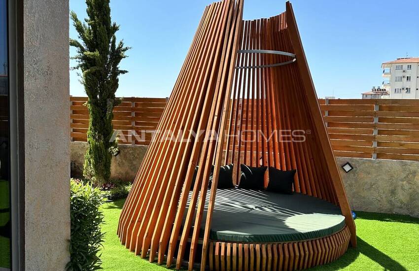 1-bedroom Duplex Villa with Pool and Garden in Antalya Kadriye 9