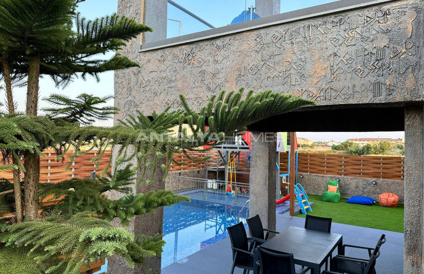 Villa 3 Chambres Avec Piscine Privée À Kadriye, Antalya 7