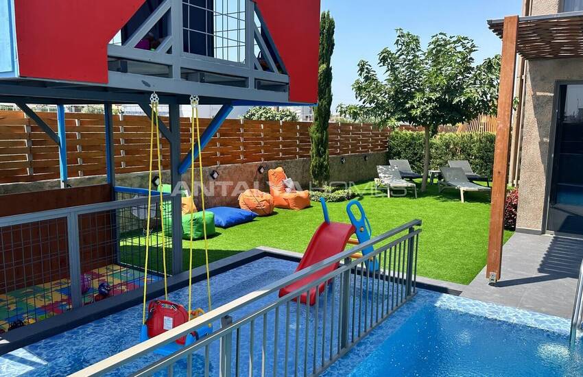 Villa 3 Chambres Avec Piscine Privée À Kadriye, Antalya 8