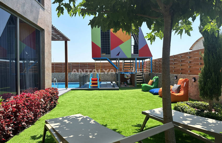 Villa 3 Chambres Avec Piscine Privée À Kadriye, Antalya 4