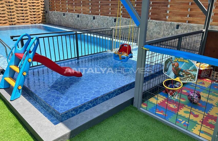 Villa 3 Chambres Avec Piscine Privée À Kadriye, Antalya 10