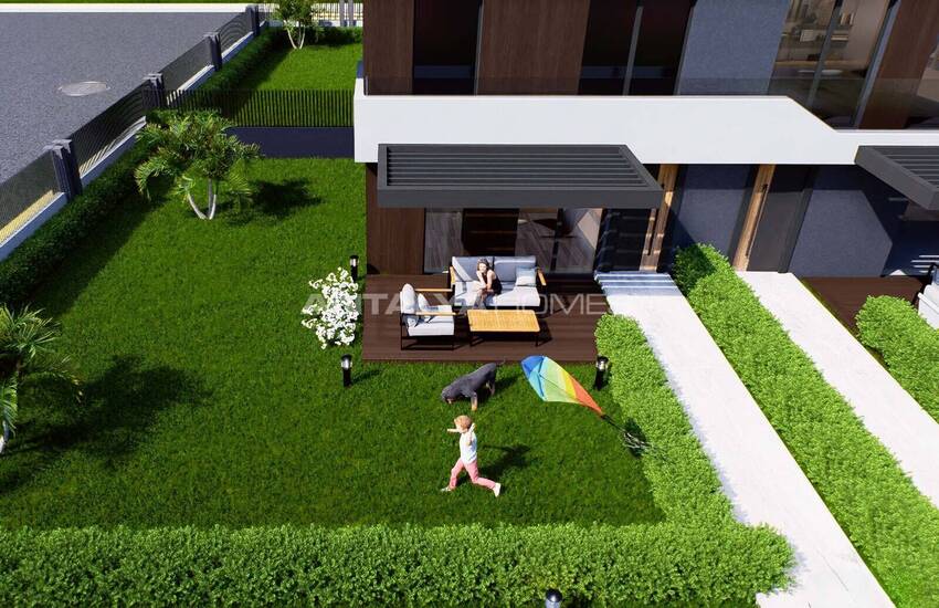 Apartments with a Pool and Security in Antalya Kepez 9