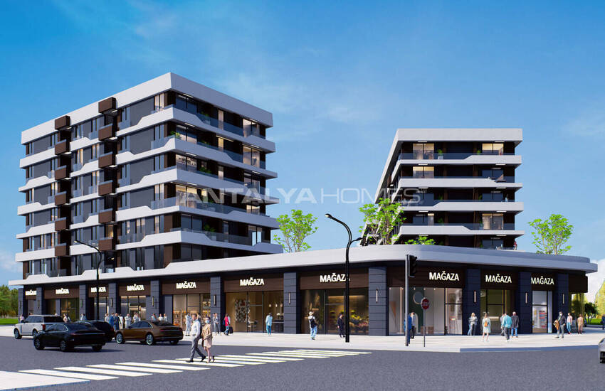 Apartments with a Pool and Security in Antalya Kepez 2