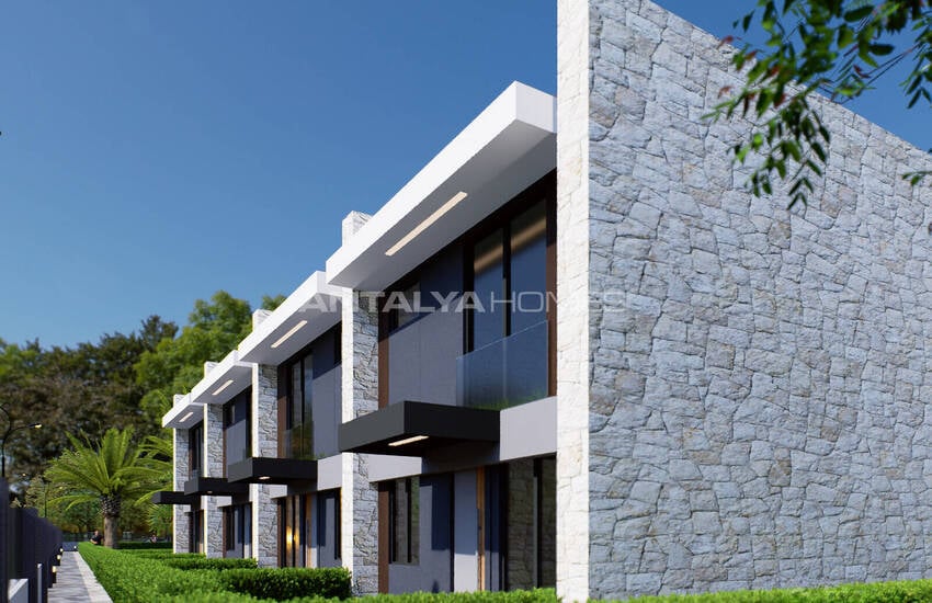 Villas Jumelées Avec Piscine Commune À Kepez, Antalya 6
