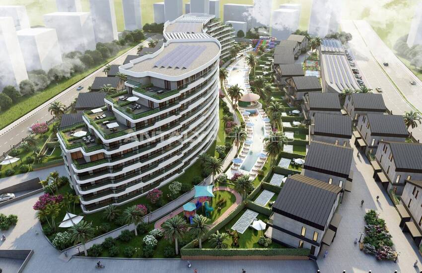 Appartements Avec De Nombreux Équipements Communs À Antalya Altintas 1