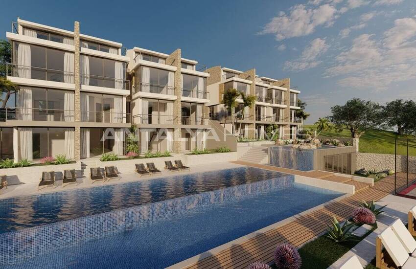 2- Und 3-zimmer-wohnungen Mit Meerblick In Antalya Kalkan 1