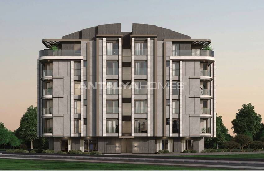 Apartments with Sea Views in a Pool Complex in Konyaalti Antalya