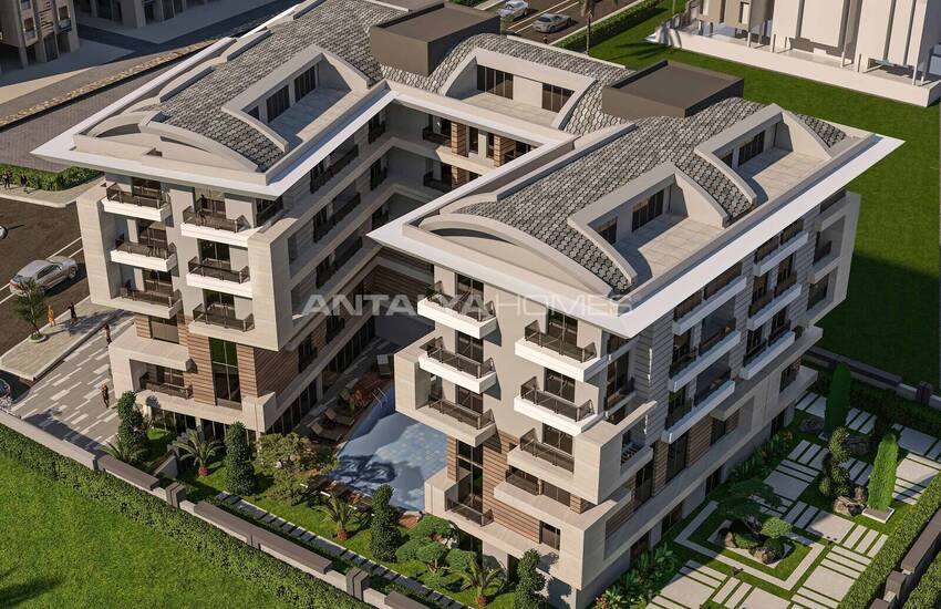 Stylish Apartments with Communal Garden in Konyaalti Antalya 1