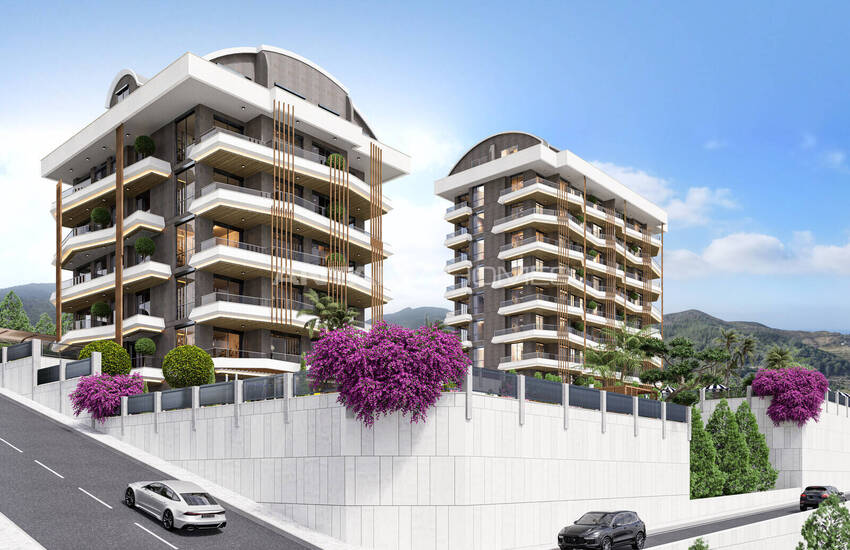 Stylish Apartments in a Complex with Pool in Alanya 1