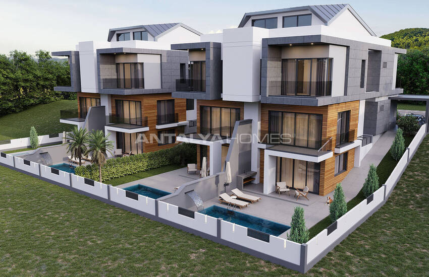 Elegant Villas with Private Pools in Antalya Kemeragzi