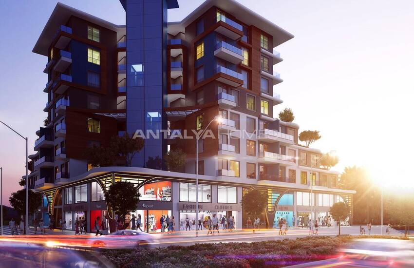 Apartments with a Communal Pool Near the Sea in Antalya Altintas 3