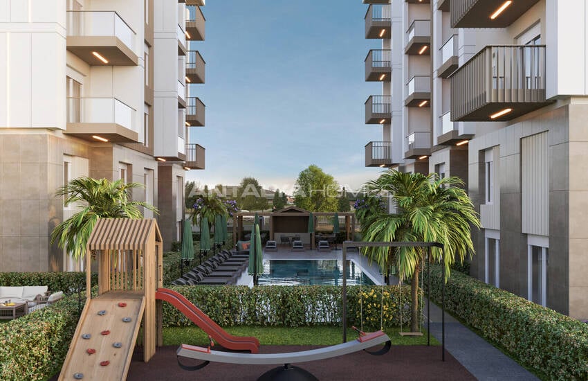Elegant Apartments with Pool and Garden in Kepez Antalya 2