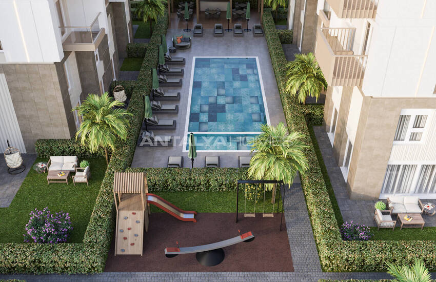 Elegant Apartments with Pool and Garden in Kepez Antalya 1