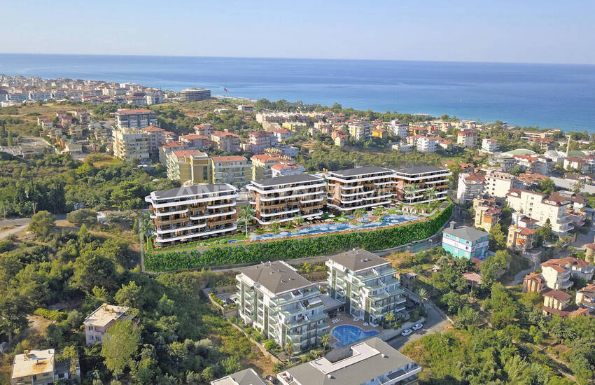Wohnungen Mit Meerblick Und Umfangreichen Einrichtungen In Alanya 2