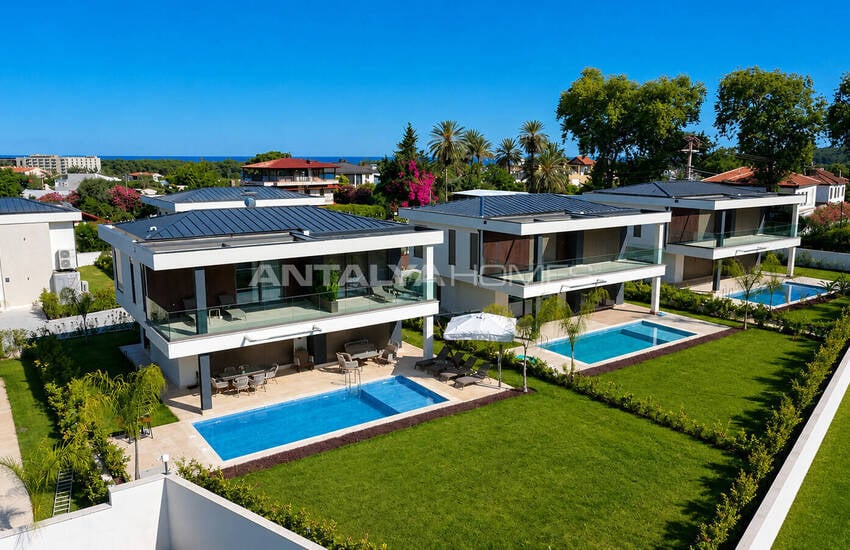 Vrijstaande Villa Met 4 Slaapkamers En Zeezicht In Kemer, Antalya 5