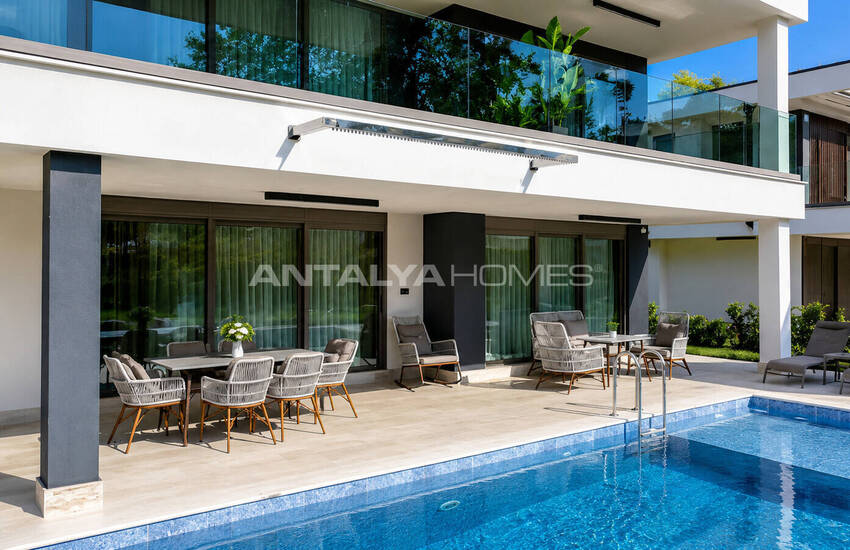 Vrijstaande Villa Met 4 Slaapkamers En Zeezicht In Kemer, Antalya 8