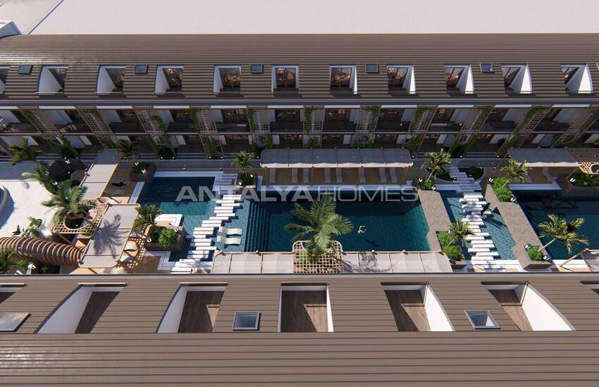 Duplex- Och Bottenvåningslägenheter Med Naturutsikt I Antalya 2