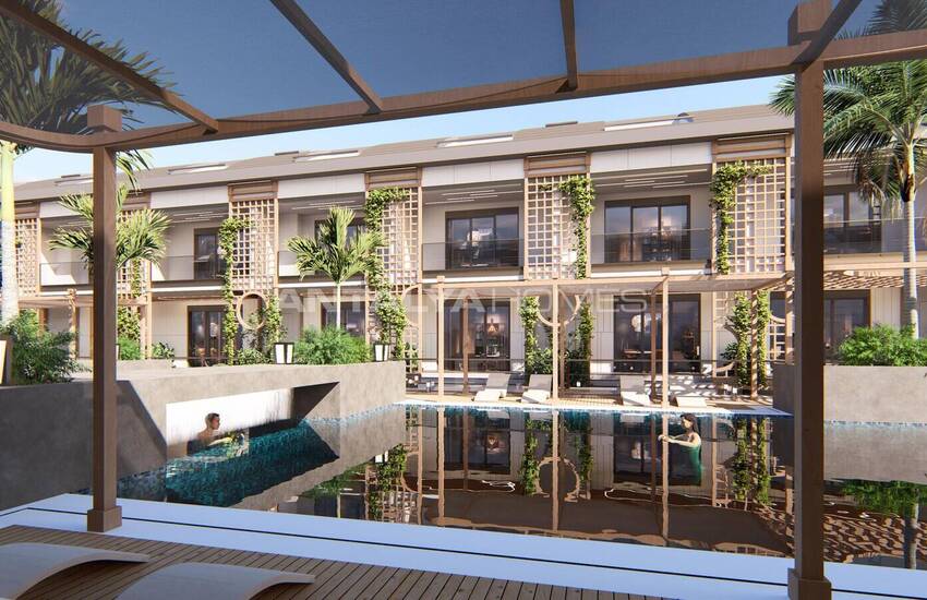 Duplex and Ground Floor Apartments with Nature View in Antalya 4