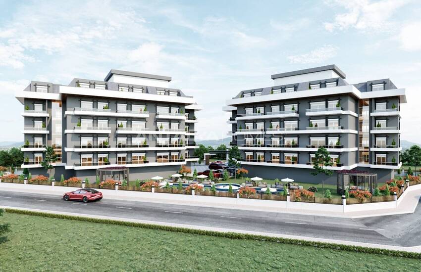 Appartements Avec De Nombreux Équipements Communs À Alanya Turquie 2